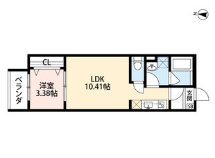 Villetta三国ヶ丘の物件間取画像